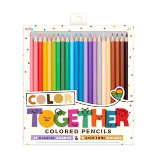 Color together colored pencils -set of 24 สีไม้24สี