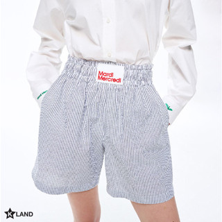 MARDI MERCREDI SEERSUCKER SHORTS STRIPE (MRD31SP0003U29F45)