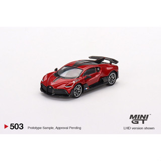 MINI GT 1/64 No.503 Bugatti Divo Red Metallic LHD MGT00503-L