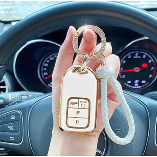 เคสปลอกกุญแจรถยนต์ Honda แบบรีโมท 2 ปุ่ม
