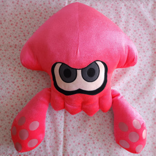 ตุ๊กตา หมึก Inkling Squid Pink (Splatoon Doll) สีชมพู 20 นิ้ว ตุ๊กตาปลาหมึก ตุ๊กตาสแพล็ตตูน