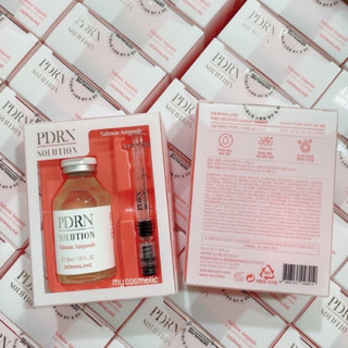 (🚀ส่งไว 24ชม.)PDRN SOLUTION SALMON AMPOULE เซรั่มเข้มข้นฟื้นฟูผิวเสีย