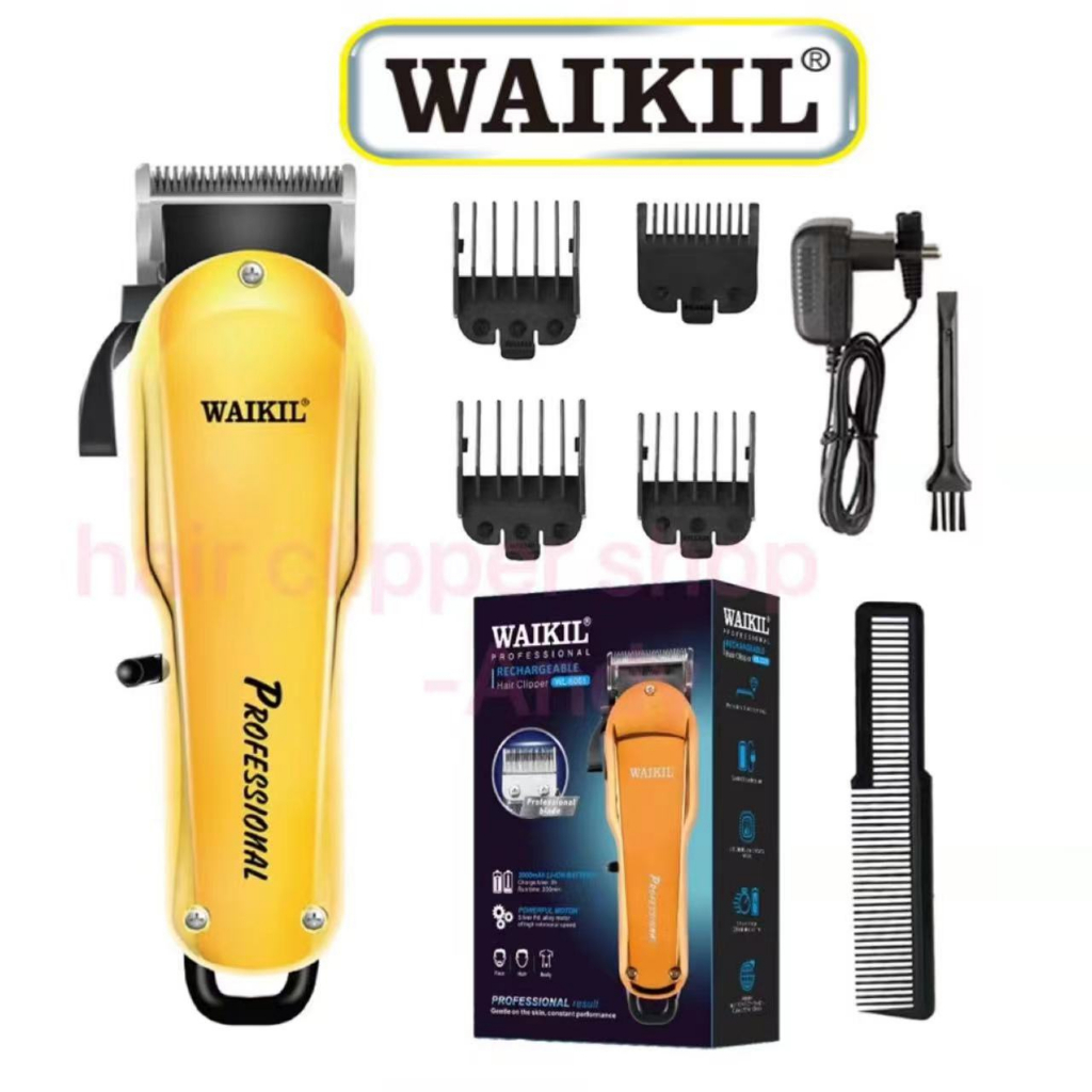 [ประกัน 1ปี] แบตตาเลี่ยนไร้สาย แบตตาเลี่ยน WAIKIL-6061 แบตเตอเลี่ยน ปัตตาเลี่ยน บัตตาเลี่ยน แบตตาเลี่ยนตัดผม ปัตตาเลี่ยน