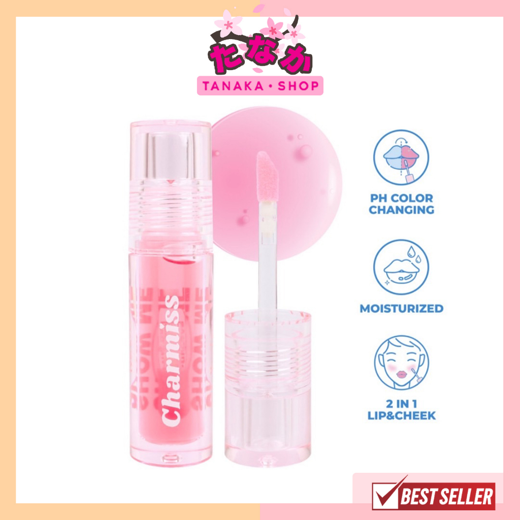Charmiss Juicy Drop Lip & Cheek Oil ลิปออยล์เปลี่ยนสีได้