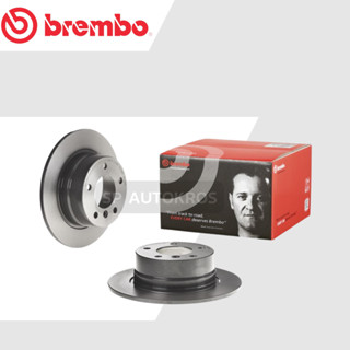 BREMBO จานเบรคหลัง BMW Z4 Roadster E85 2.0i 2.2i 2.5i 2.5si 2003-2009 08 9859 81