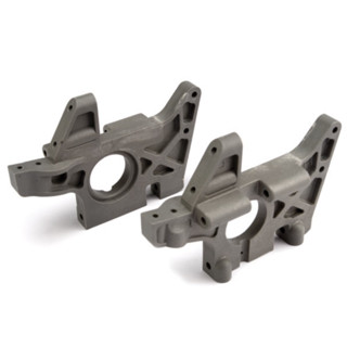 TRAXXAS Bulkheads (L&amp;R) (front) (grey) 4930R