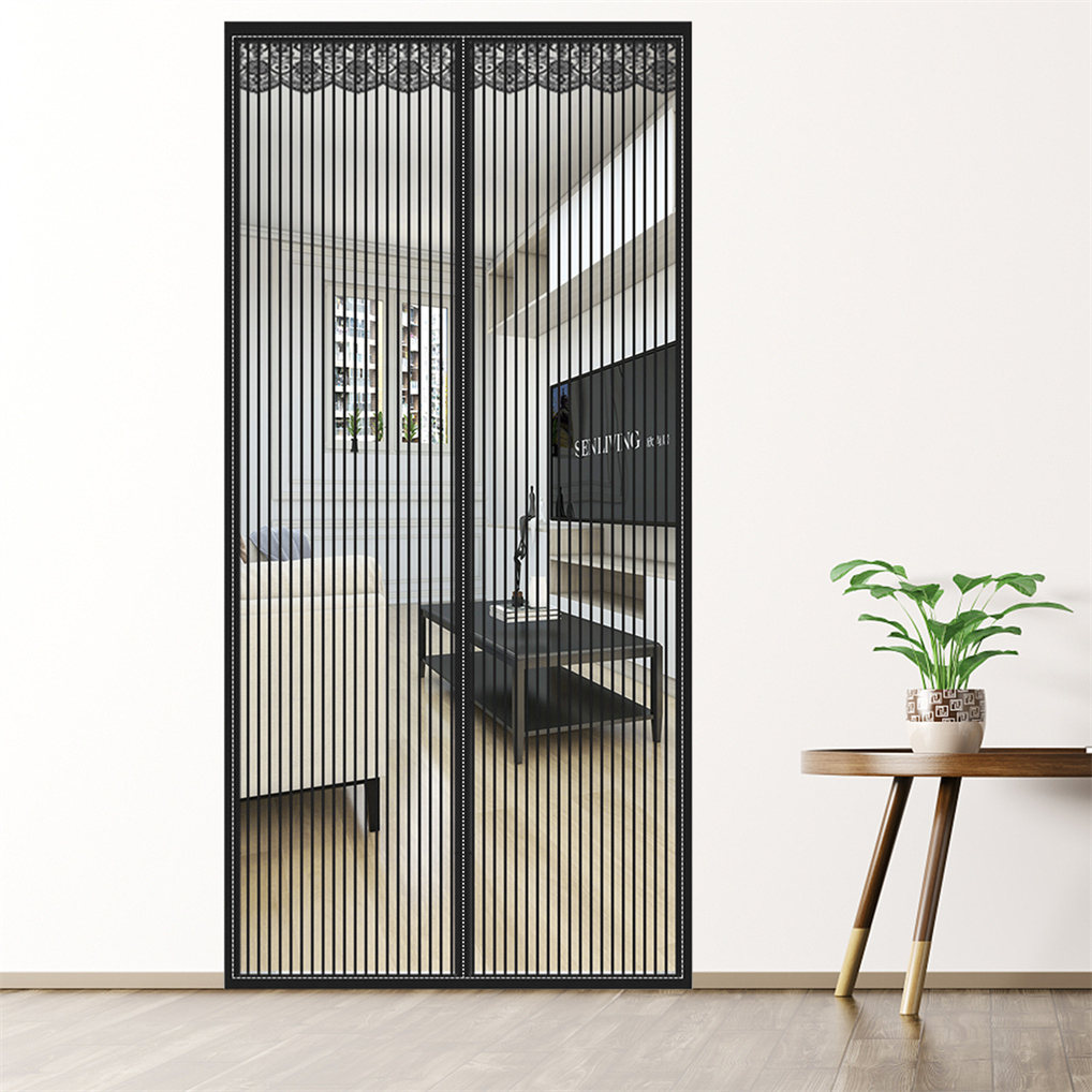 เกรดพรีเมี่ยม ม่านแม่เหล็กกันยุง ม่านติดประตู 90x210 /100x220 /120x240cm