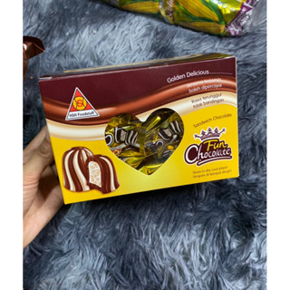 ช็อกโกแลตแซนวิช(Fun Chocolate Sandwich) 1 กล่อง มี 90 เม็ด