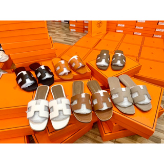 รองเท้าแตะ HERMES ORANSANDAL HI-END อุปกรณ์ครบเซต