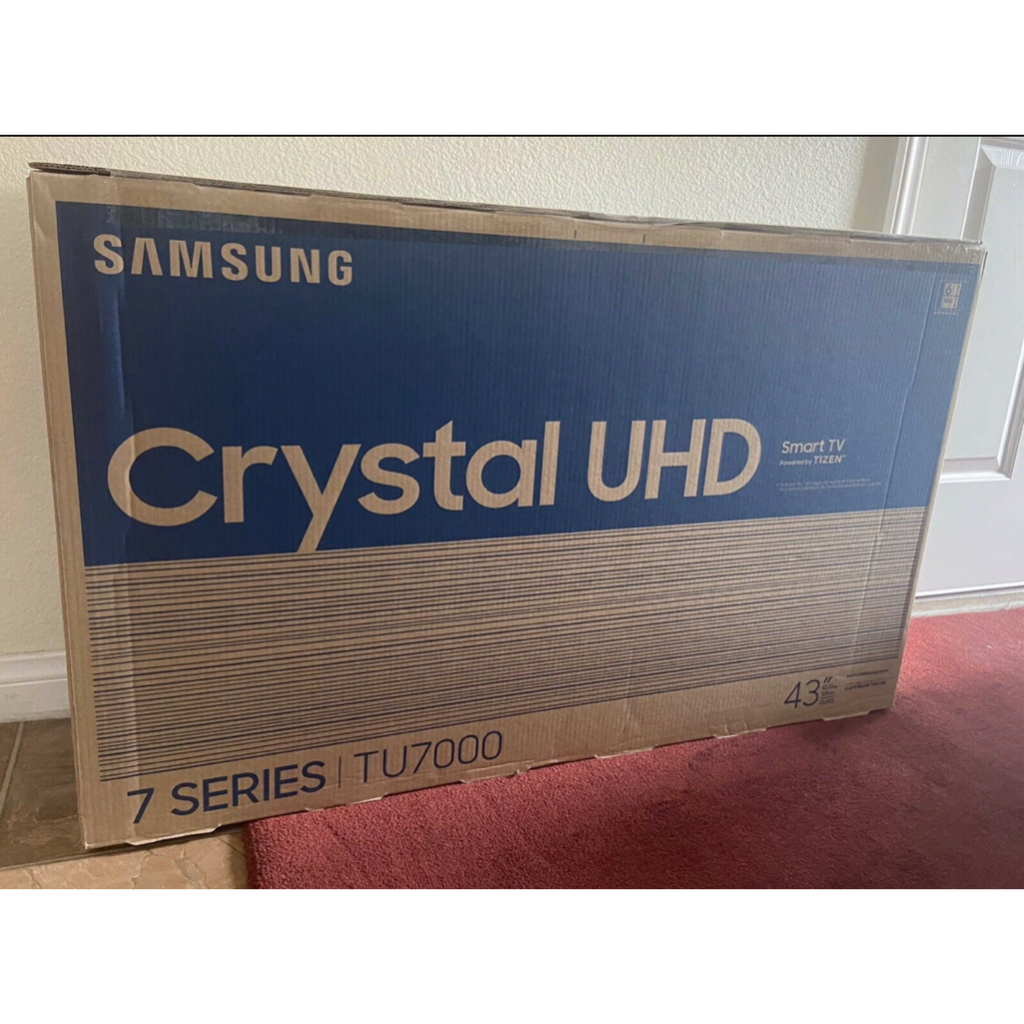 SAMSUNG 43 นิ้ว SMART CRYSTAL UHD 4K LED TV HDR (รับประกัน 2 ปี)