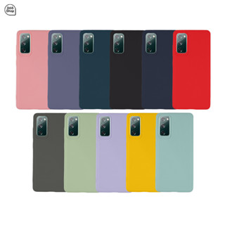 เคส Samsung Galaxy S20 FE SM-G780G/DS เคสซิลิโคนนิ่ม กันกล้อง สีพาสเทล TPU หนา