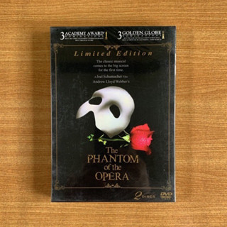 DVD : The Phantom of the Opera (2004) (2 disc) แฟนทั่ม หน้ากากปีศาจ [มือ 1 ปกสวม] Gerard Butler ดีวีดี หนัง