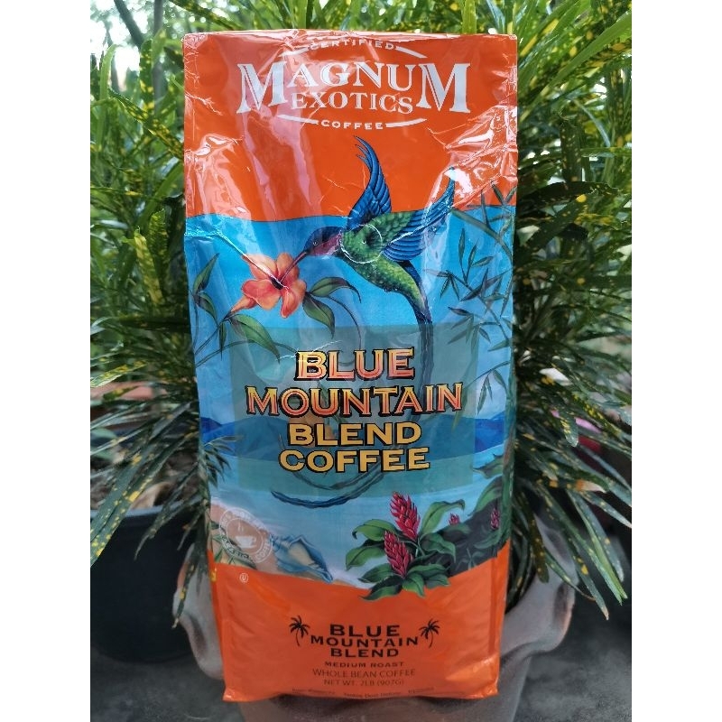รสสัมผัสและกลิ่น​คือดีย์​ 907 กรัม​ MAGNUM​ EXOTIC Blue​ Mountain​ Blend​ Coffee