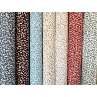 🌼ผ้าไหมอิตาลีลายดอกมะลิดาวสวย🌼หน้าก้วาง60นิ้วหลาละ60บาท(หน่วยตัดเป็นหลา)( 1หลา=90เซน)สามารถตัดยาวต่อเนื่องได้ ผ้าเนื้อดี