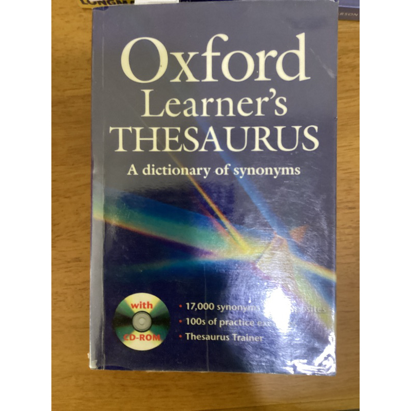 OXFORD LEARNER’S THESAURUS