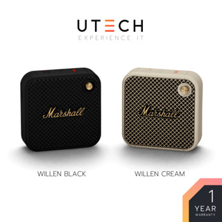 MARSHALL SPEAKER รุ่น WILLEN - BLACK/CREAM BRASS by UTECH