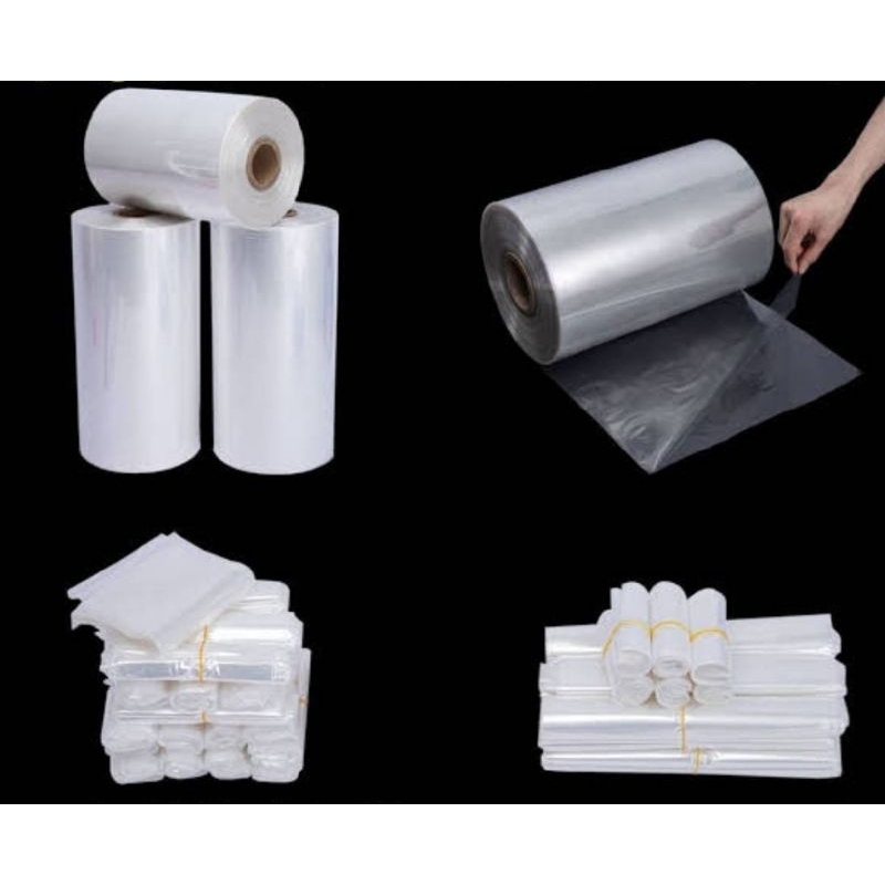 ฟิล์มหด,ฟิล์มร้อน pof หนา19mic,size 9x16 cm,แพ็คละ100ใบ