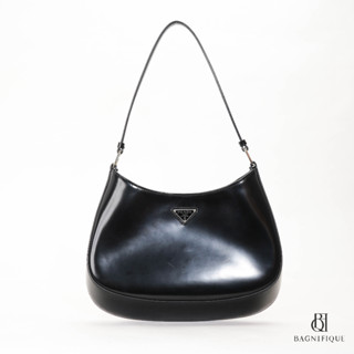 PRADA CLEO 27 BLACK CALF SHW