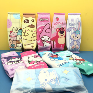 สไตล์เกาหลี รูปร่างลูกอม Lotso กระเป๋าดินสอ Hello Kitty Doraemon StellaLou ลายการ์ตูน ความจุขนาดใหญ่ มีความคิดสร้างสรรค์ เครื่องเขียนของนักเรียน