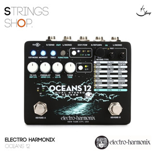 เอฟเฟคกีตาร์ Electro-Harmonix Oceans 12 Dual Stereo Reverb Pedal