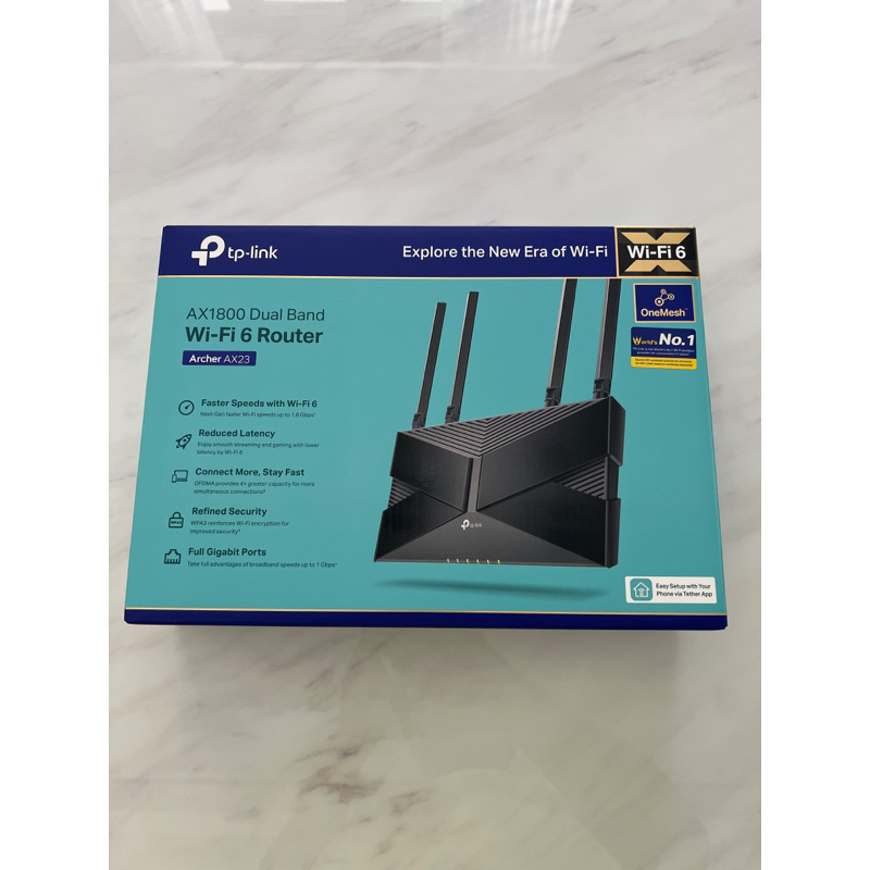 TP-Link AX1800 Dual Band Wi Fi Router Archer AX23