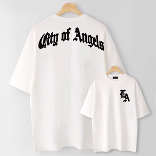 City of Angels แขนสั้น สีขาว