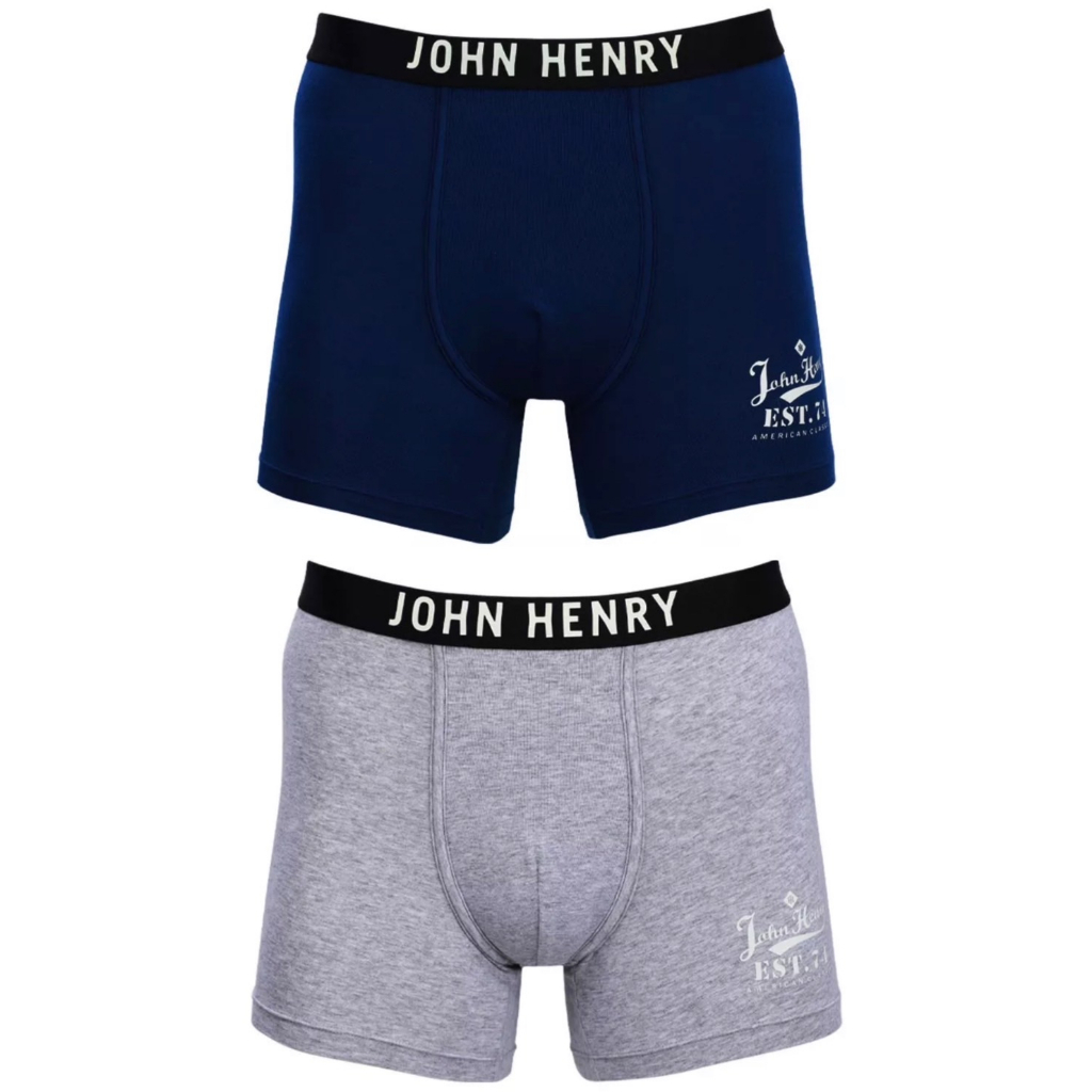 JOHN HENRY UNDERWEAR กางเกงชั้นในผู้ชาย GLOW IN THE DARK ทรงบ๊อกเซอร์บรีฟ รุ่น JU JU33GL01 กางเกงใน กางเกงในชาย