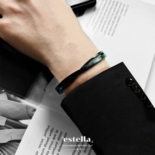 estella- กำไลข้อมือ รุ่น Infinity Love กำไลสแตนเลสแท้ กำไล กำไลข้อมือแฟชั่น ผู้ชาย เครื่องประดับแฟชั่น กำไลคู่รัก