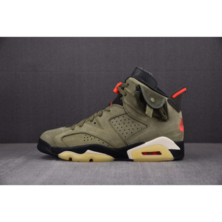 [ Pre - Order ] Jordan 6 Retro Travis Scott Medium Olive Size 40 - 46 [ LJR ]