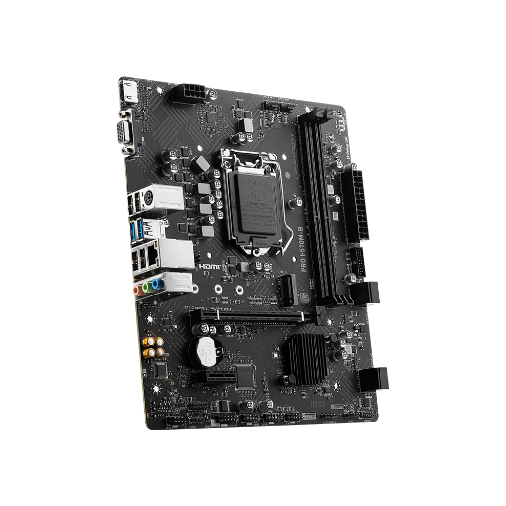 MAINBOARD (เมนบอร์ด) LGA 1200 MSI PRO H510M-B ประกัน 3 ปี