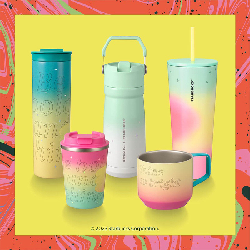 Starbucks Summer Gradient Collection แก้วสตาบัคของแท้ 100% สตาร์บักส์