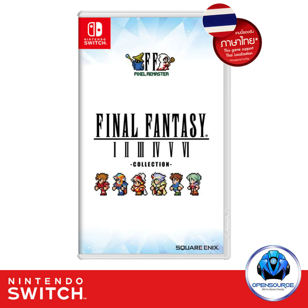 [พร้อมส่ง]Nintendo: Final Fantasy Pixel Remastered Collection 35th Anniversery I - VI (ASIA ENG/JP)