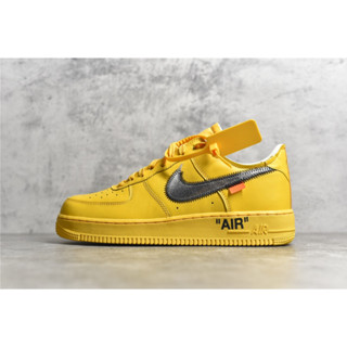 [ Pre - Order ] Air Force 1 Low Off-White ICA University Gold Size 40 - 46 [ PK ]