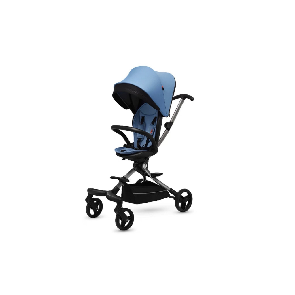 QPlay Landscape Baby Pushchair รถเข็นเด็ก รถเข็นเด็ก4ล้อ น้ำหนักเบา ปรับเอนได้
