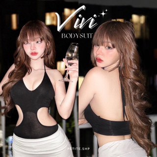 Petite♡︎ Vivi bodysuit บอดี้สูทคล้องคอ เว้าเอวสุดแซ่บ