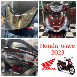 Wave125 ปี2023 ฟิล์มกันรอยWave125i ฟิล์มไฟหน้า /ไฟท้าย /ไฟเลี้ยวหน้า /ไฟเลี้ยวหลัง ( ปี2023 New )