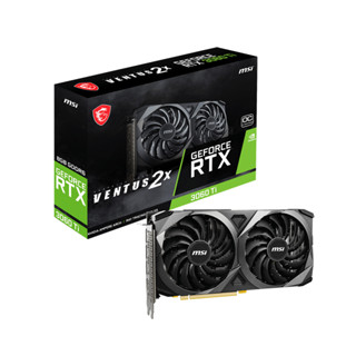 VGA(การ์ดจอแสดงผล) MSI RTX 3060 TI VENTUS 2X 8G OCV1 LHR WARRANTY 3Y