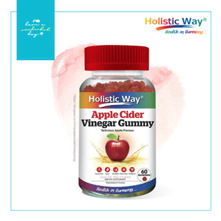 แท้ 💯%Holistic Way Apple Cider Vinegar Gummy (60 Gummies) ช่วยเรื่องการควบคุมน้ำหนัก ระบบขับถ่ายให้สมดุล