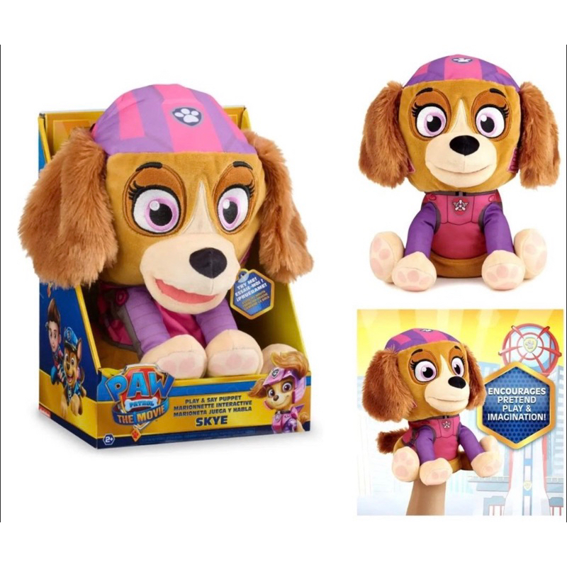 Wow Wee Paw Patrol: The Movie Liberty Play and Say Interactive Hand Puppet