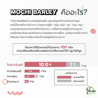 ข้าวญี่ปุ่นผสมโมจิบาร์เลย์ 2 kg (Japanese Rice Mixed Mochi Barley) ตรา Noritake