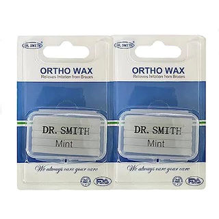 Wax Mint Orthodontic Wax (แว็กกันเจ็บ) 1ชิ้น Dr.Smith