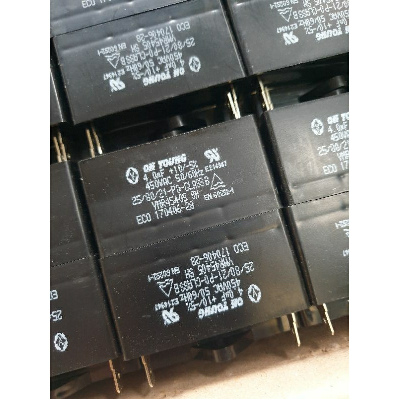 คาปาซิเตอร์ 4.0uF450VAC 50/60Hz CAPA-001