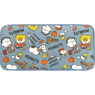 พรมเช็ดเท้าทรงสีเหลี่ยมผืนผ้า ลาย Snoopy sn / Snoopy