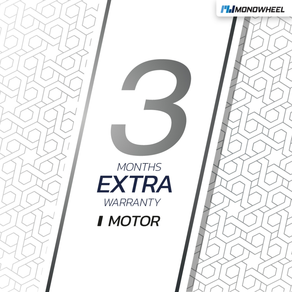 Extra 3 months warranty *Motor only ประกันมอเตอร์ 3 เดือน #segway #ninebot #monowheel