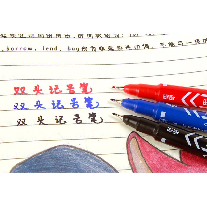 ปากกา Permanent ปากกาเคมีลบไม่ได้และลบได้ ปากกามาร์กเกอร์ marker pen - รูปที่ 5