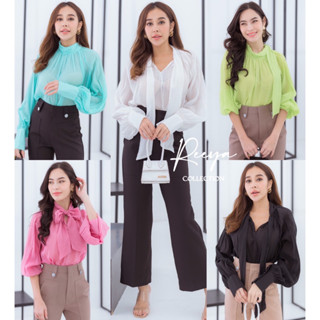 เสื้อผ้าคัตตอนเกาหลีแขนยาว เนื้อผ้าเกรดพรีเมียม | Camille.official