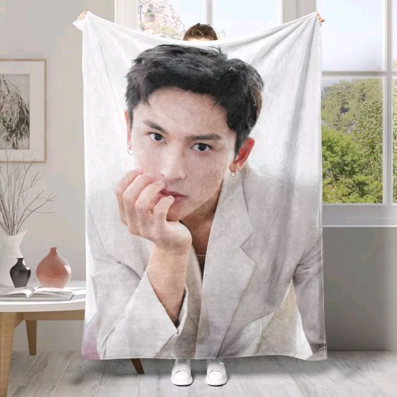 ผ้าห่ม นุ่มๆ จางเจ๋อฮั่น  นักรบพเนจรสุดขอบฟ้า ซานเหอลิ่ง zhangzhehan WordOfHonor โจวจื่อซู กงจวิ้น เ