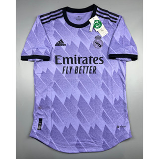 SALE !!! เสื้อบอล 2022-23 เพลเย่อ มาดริด เยือน สีม่วง Player Madrid Away Cecat