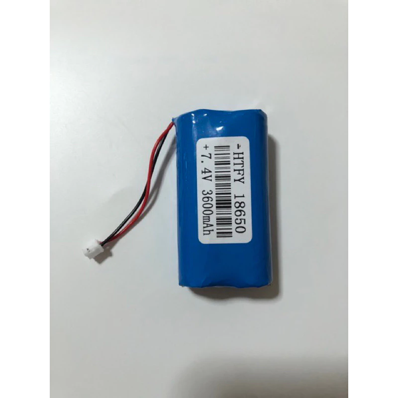 แบตเตอรี่7.4V18650 3600mah(2พิน/3พิน)