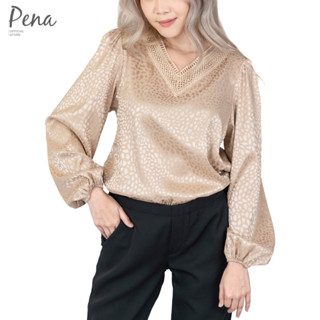 Pena house เสื้อเบลาส์แฟชั่นผู้หญิง แขนพอง รุ่น POSL052302